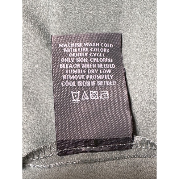 Berkley Jensen Floral Tiered Maxi Dress Sage Green Women's Size Large‎ - Picture 9 of 9